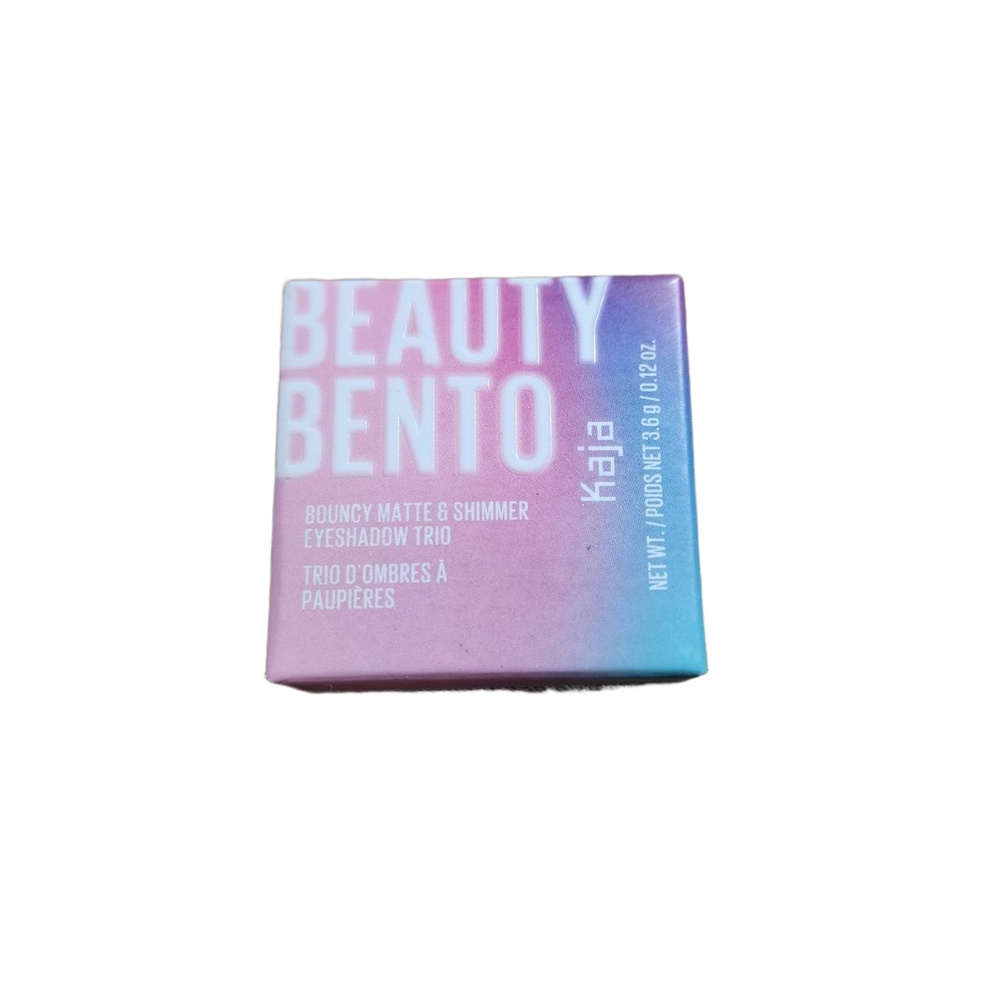 Kaja Beauty Bento Glowing Guava Stackable Eyeshadow Trio NIB